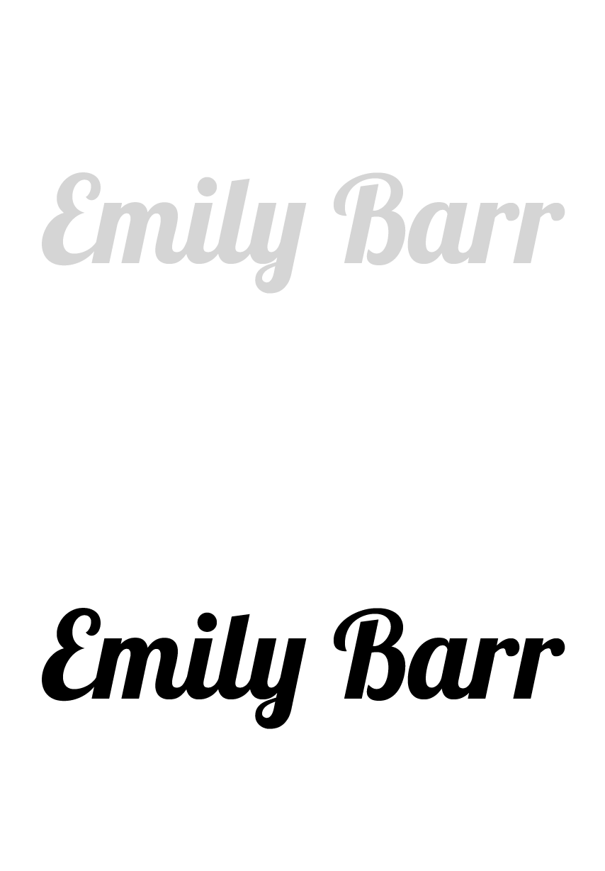 Logo for Emily Barr